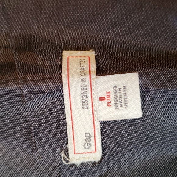 Gap 0P skirt grey and blue color blocking - Picture 3 of 6